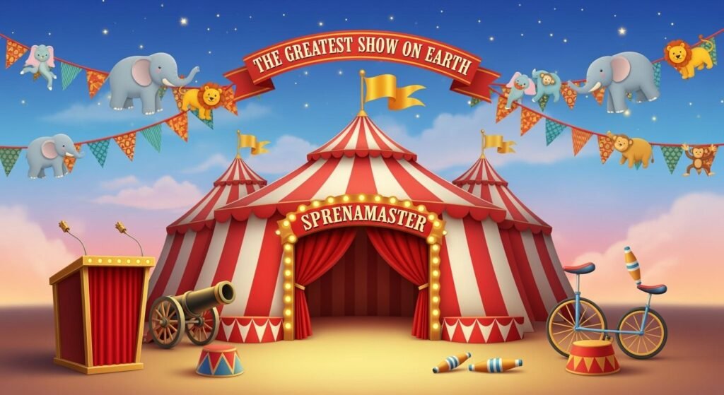 Circus background image