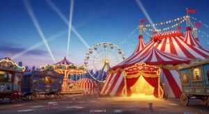 Circus background image 3