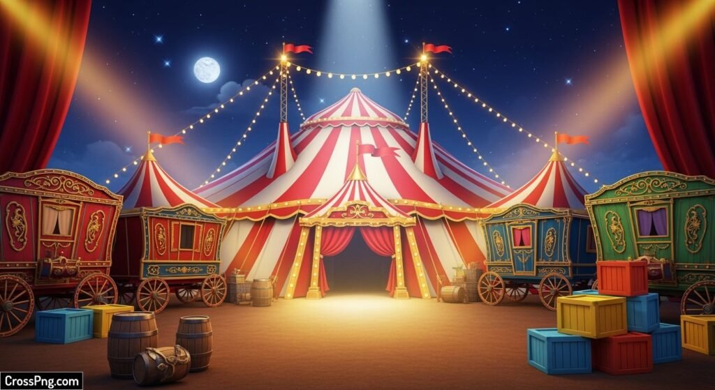Circus background image 3
