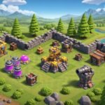 Clash of clans background image