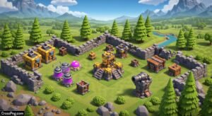 Clash of clans background image