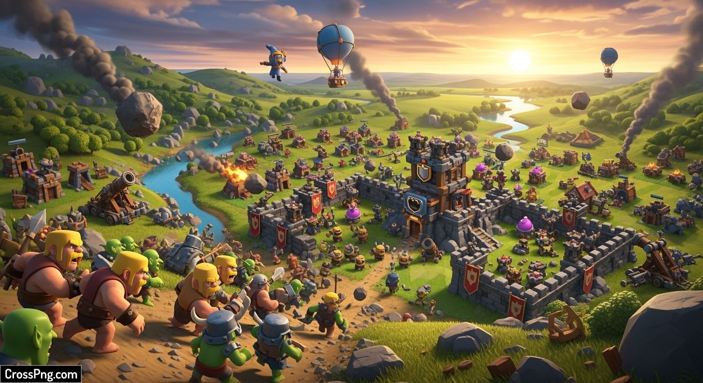 Clash of clans background image 2