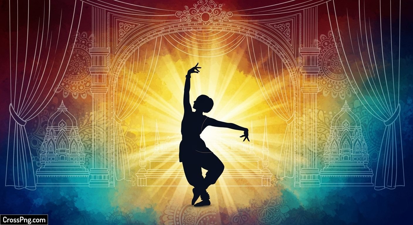 Classical dance poster background image 2