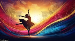 Classical dance poster background image 3