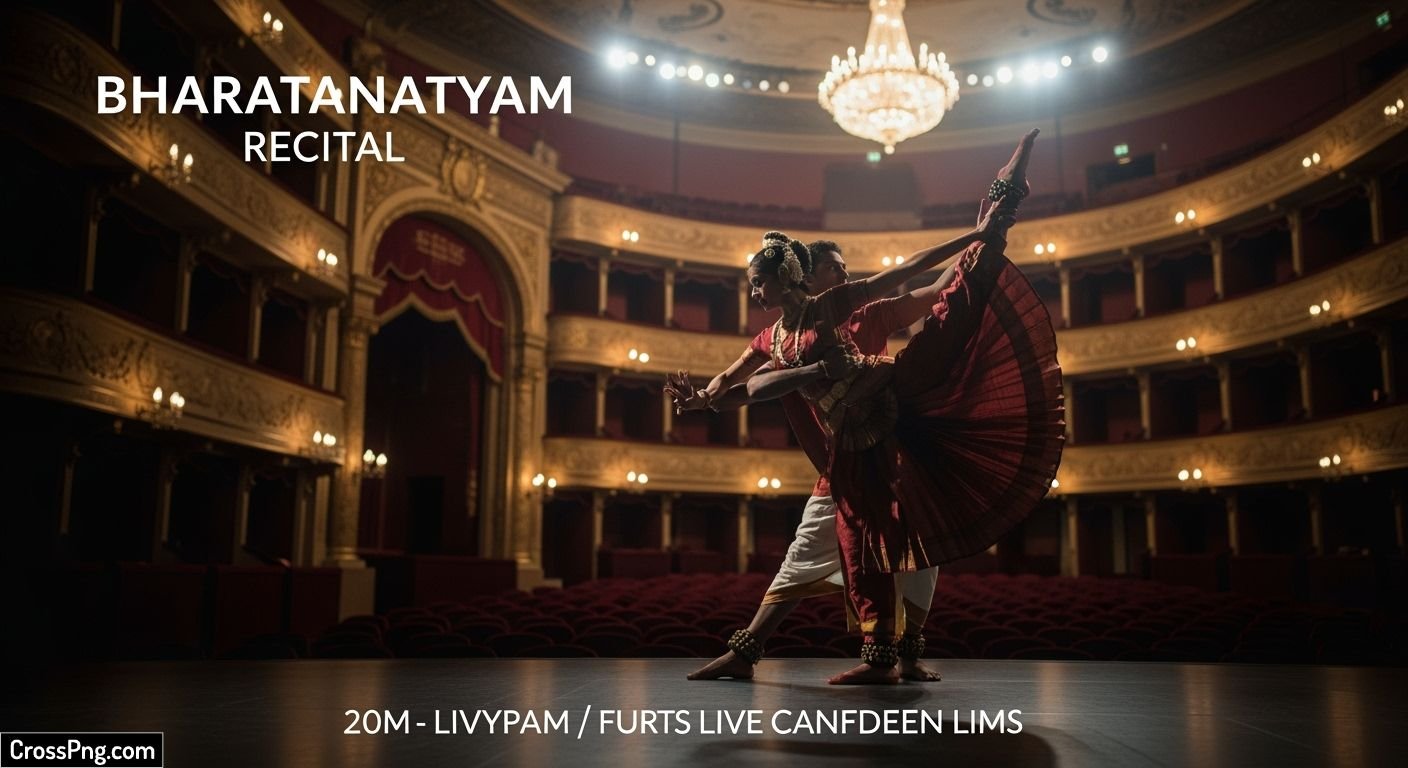 Classical dance poster background image
