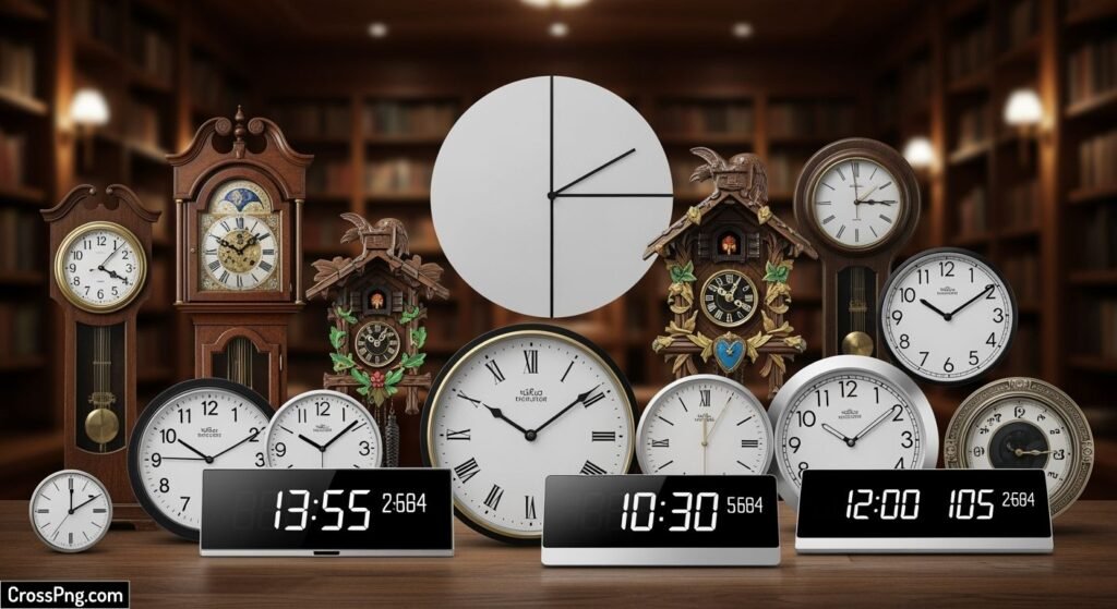 Clock background image