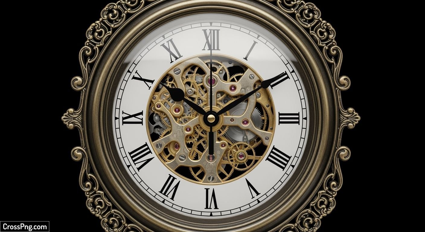 Clock transparent background image