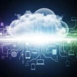 Cloud computing background image