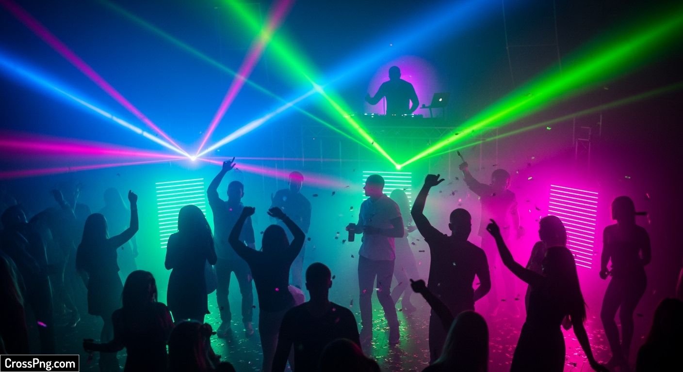 Club party background image