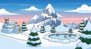 Club penguin background image 3