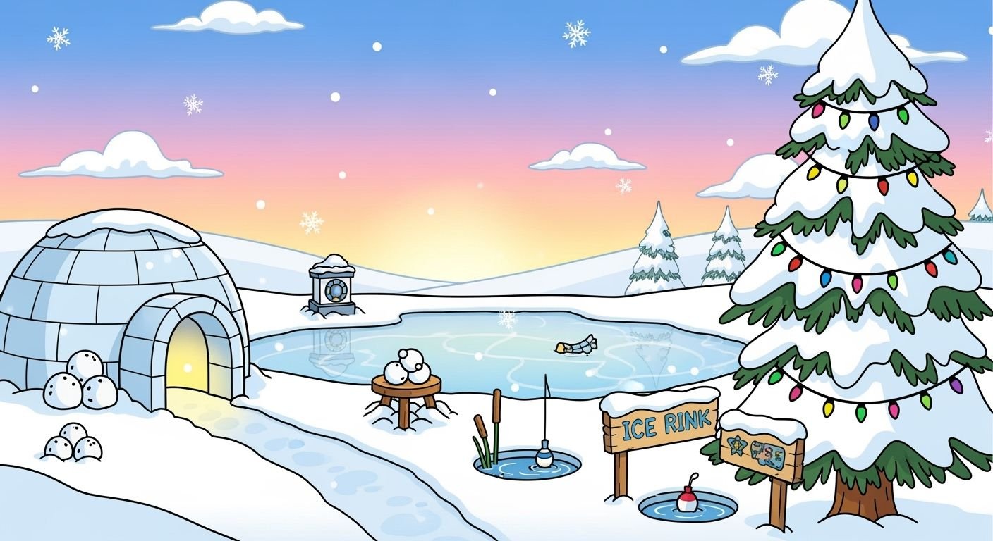 Club penguin background image 4