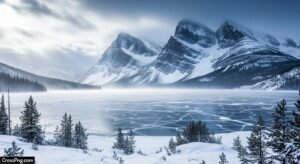 Cold background image
