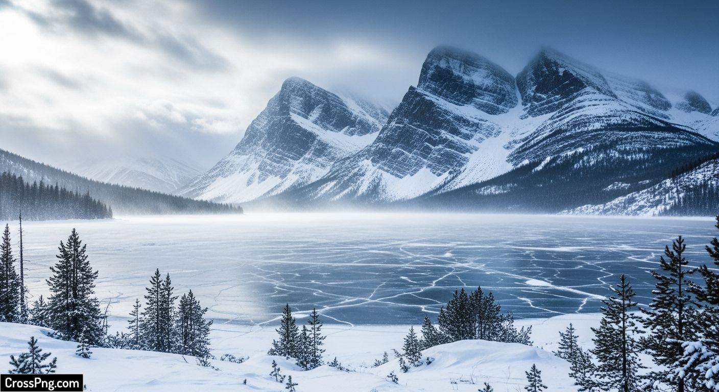 Cold background image
