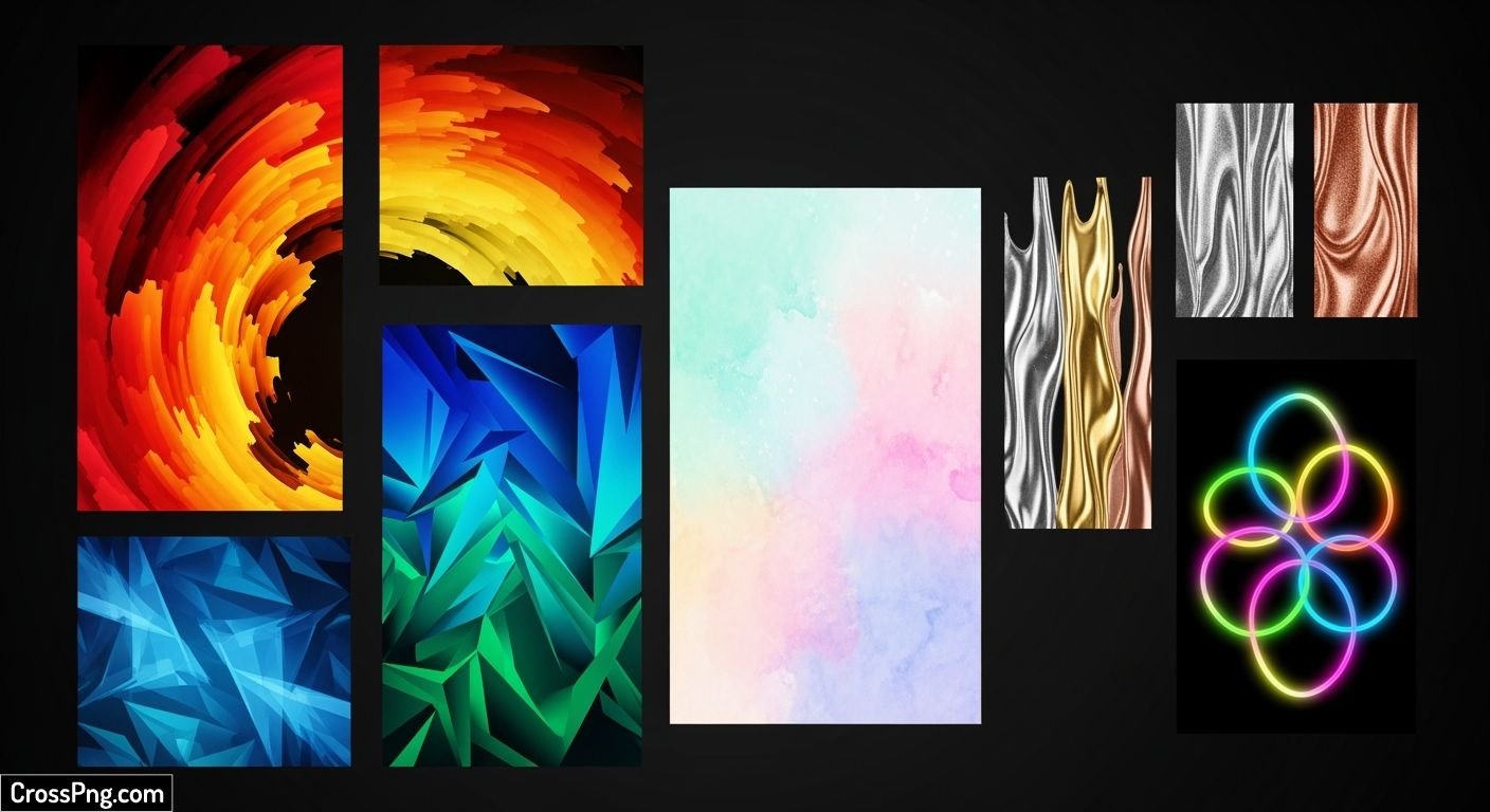 Color combination with black background image 3