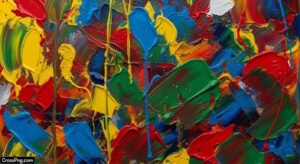 Color paint background image