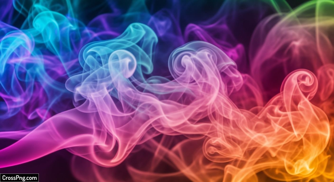 Color smoke background image