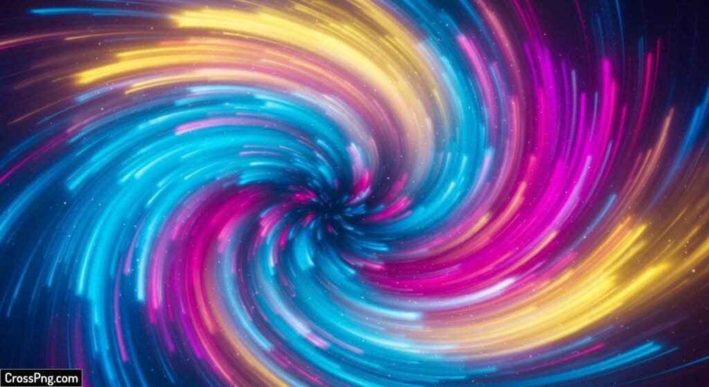 Colorful background preserve image