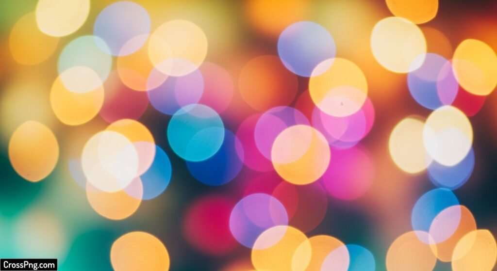 Colorful bokeh background image 2