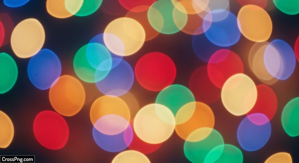 Colorful bokeh background image 3
