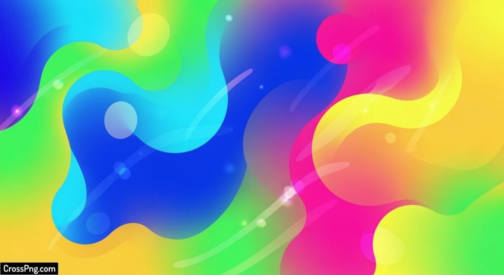 Colorful thumbnail background image
