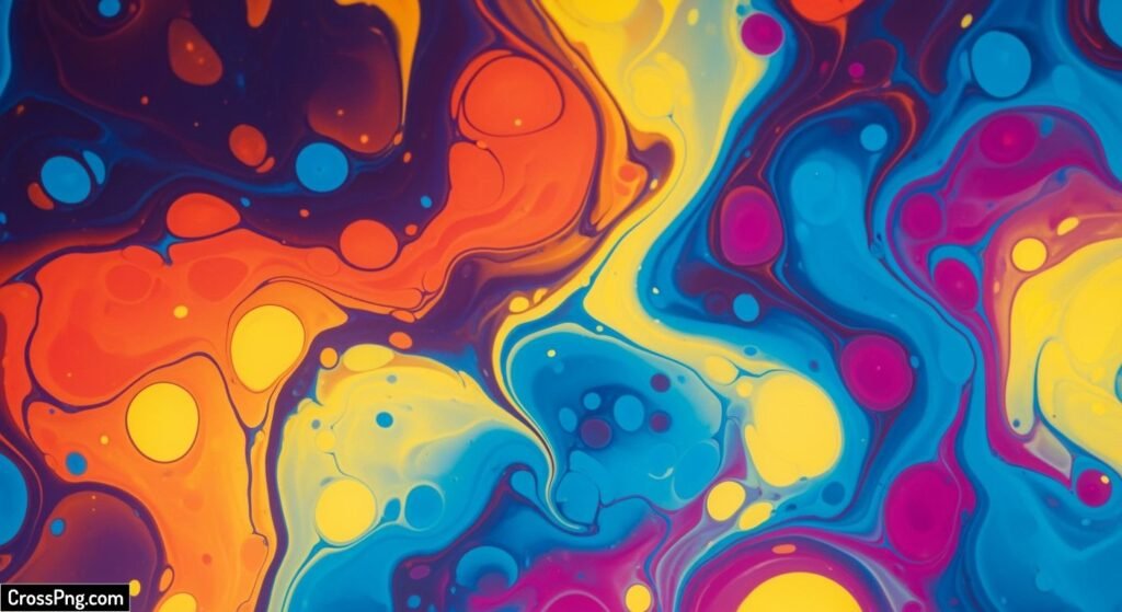 Colour mix background image