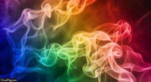 Colour smoke background image