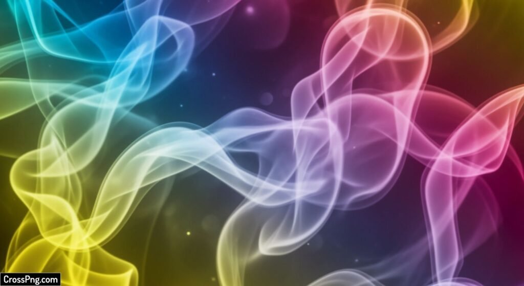 Colour smoke background image 2