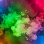 Colour smoke background image 3