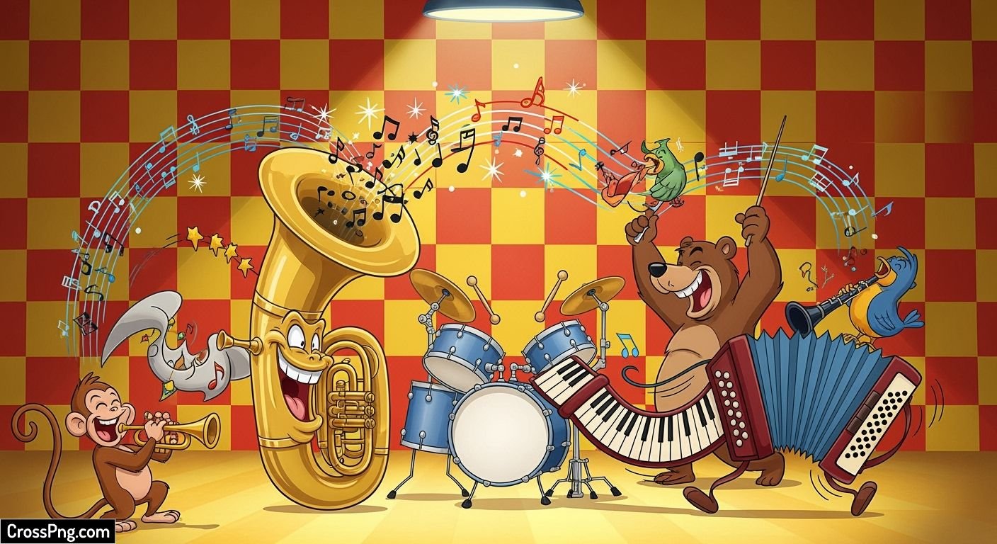 Comedy background music image 4