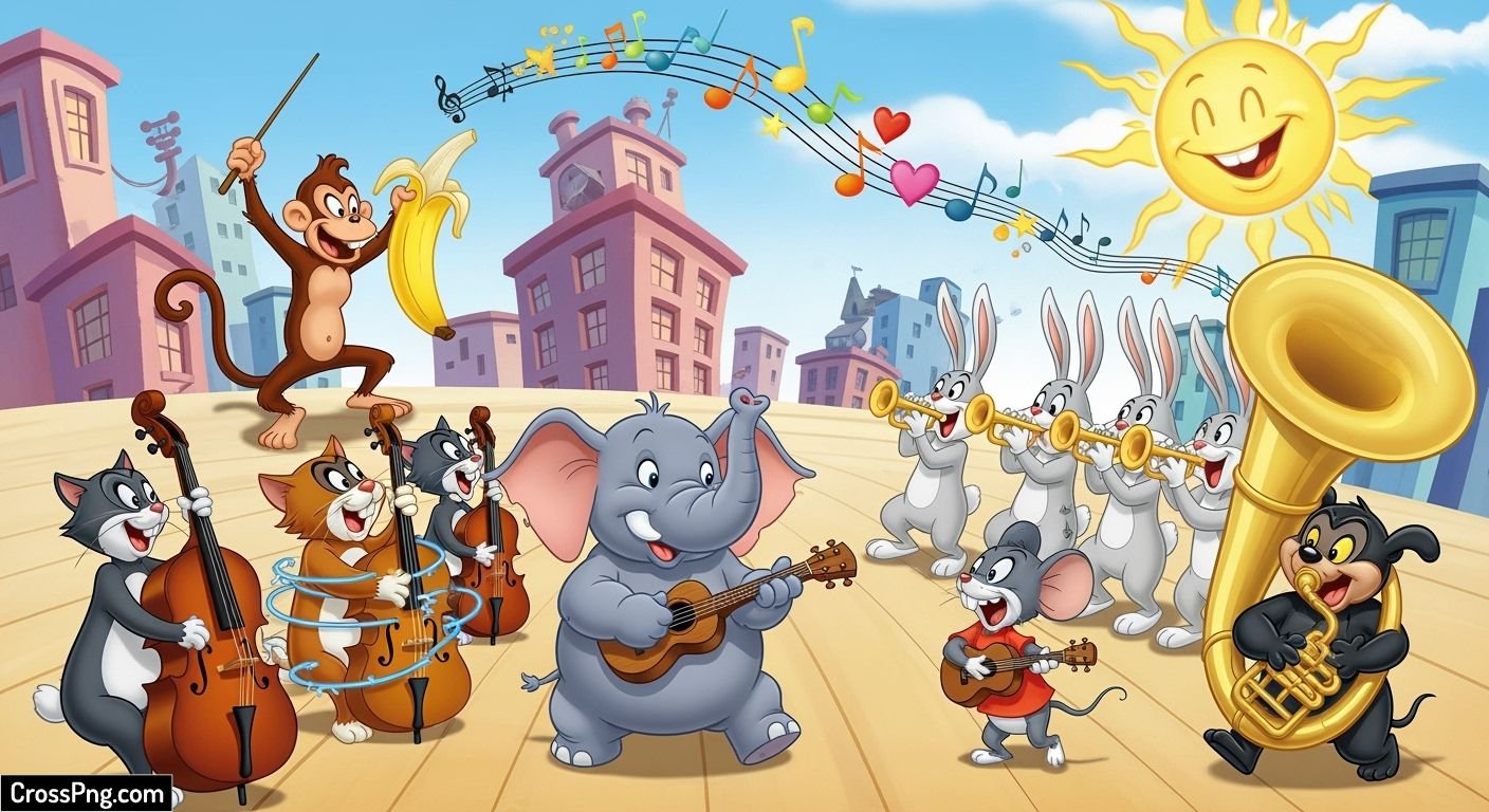Comedy background music image 6