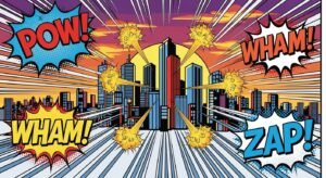 Comic background image 2