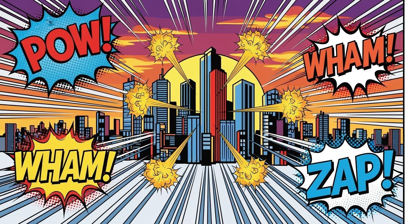 Comic background image 2