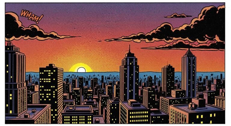 Comic book background image 3