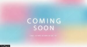 Coming soon background image