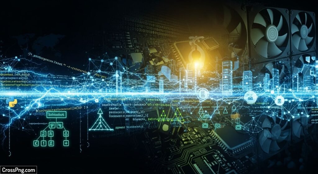 Computer science background image 6