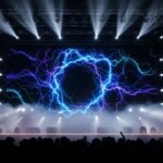 Concert stage background image 2