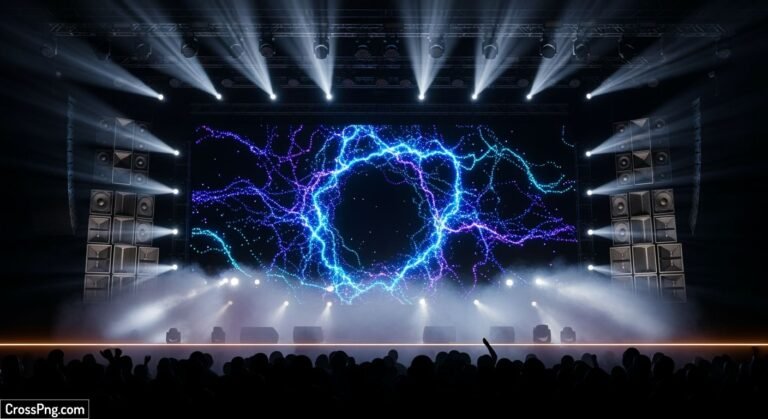 Concert stage background image 2