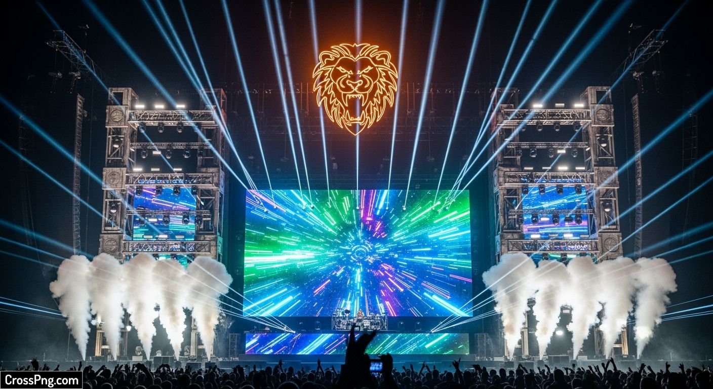 Concert stage background image 3