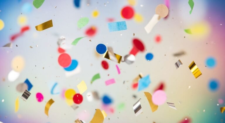Confetti background image 2