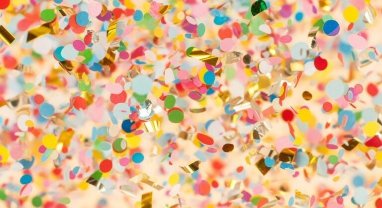 Confetti background image 4