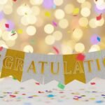 Congratulations banner background image