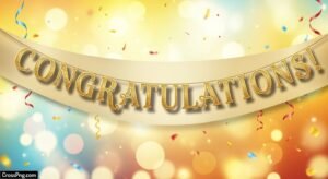 Congratulations banner background image 2