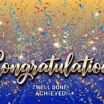 Congratulations poster background image