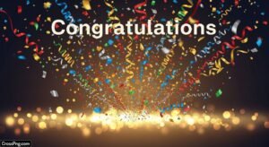 Congratulations poster background image 5