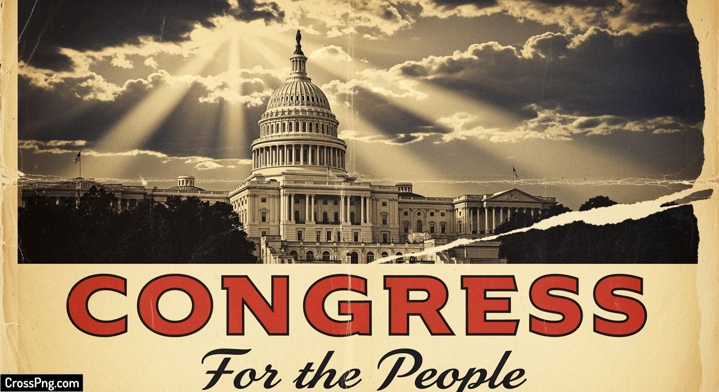 Congress poster background image