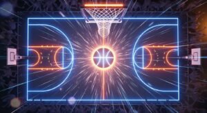 Cool basketball background image 2