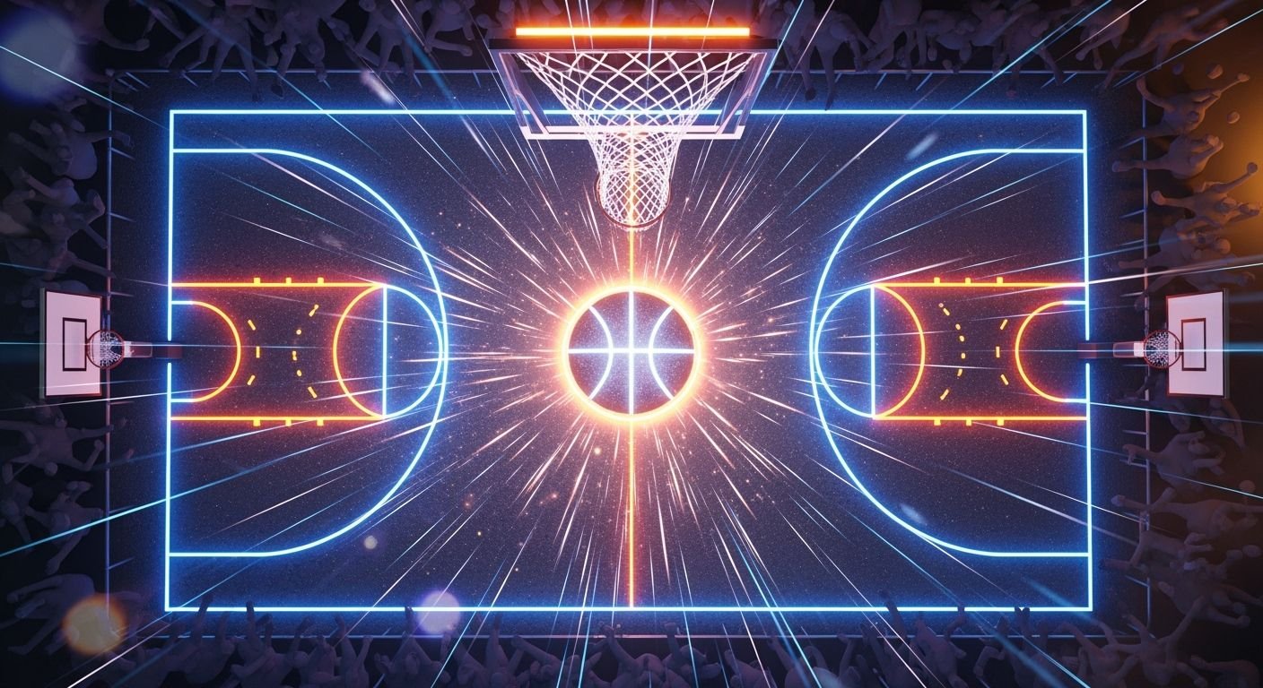 Cool basketball background image 2