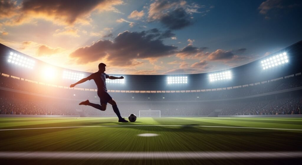 Cool soccer background image