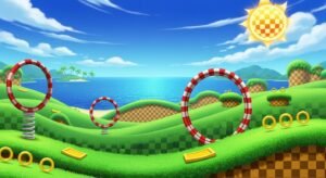 Cool sonic background image 4