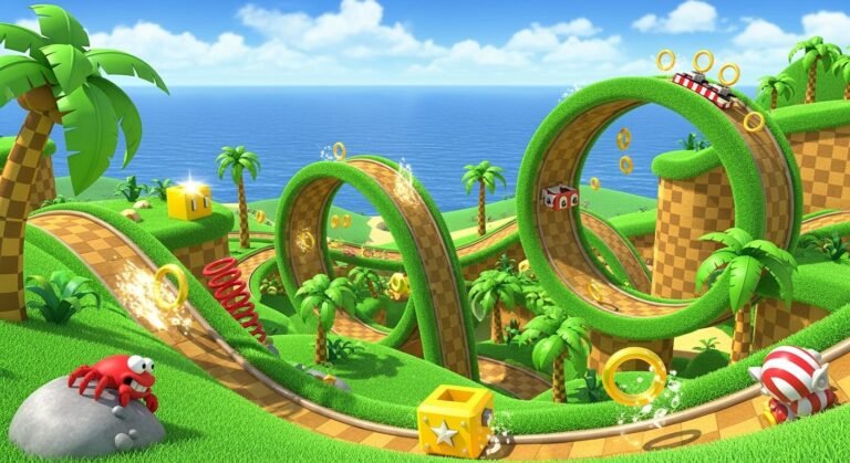 Cool sonic background image